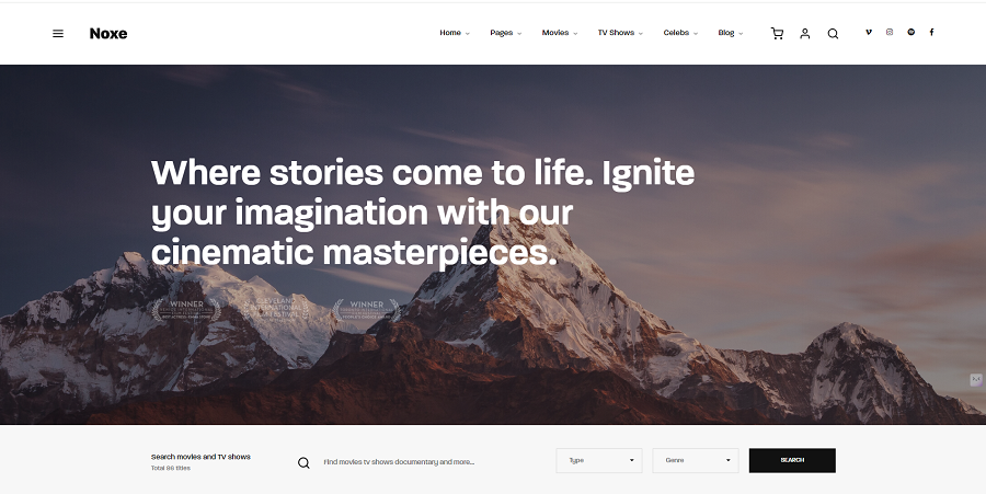 noxe wordpress theme